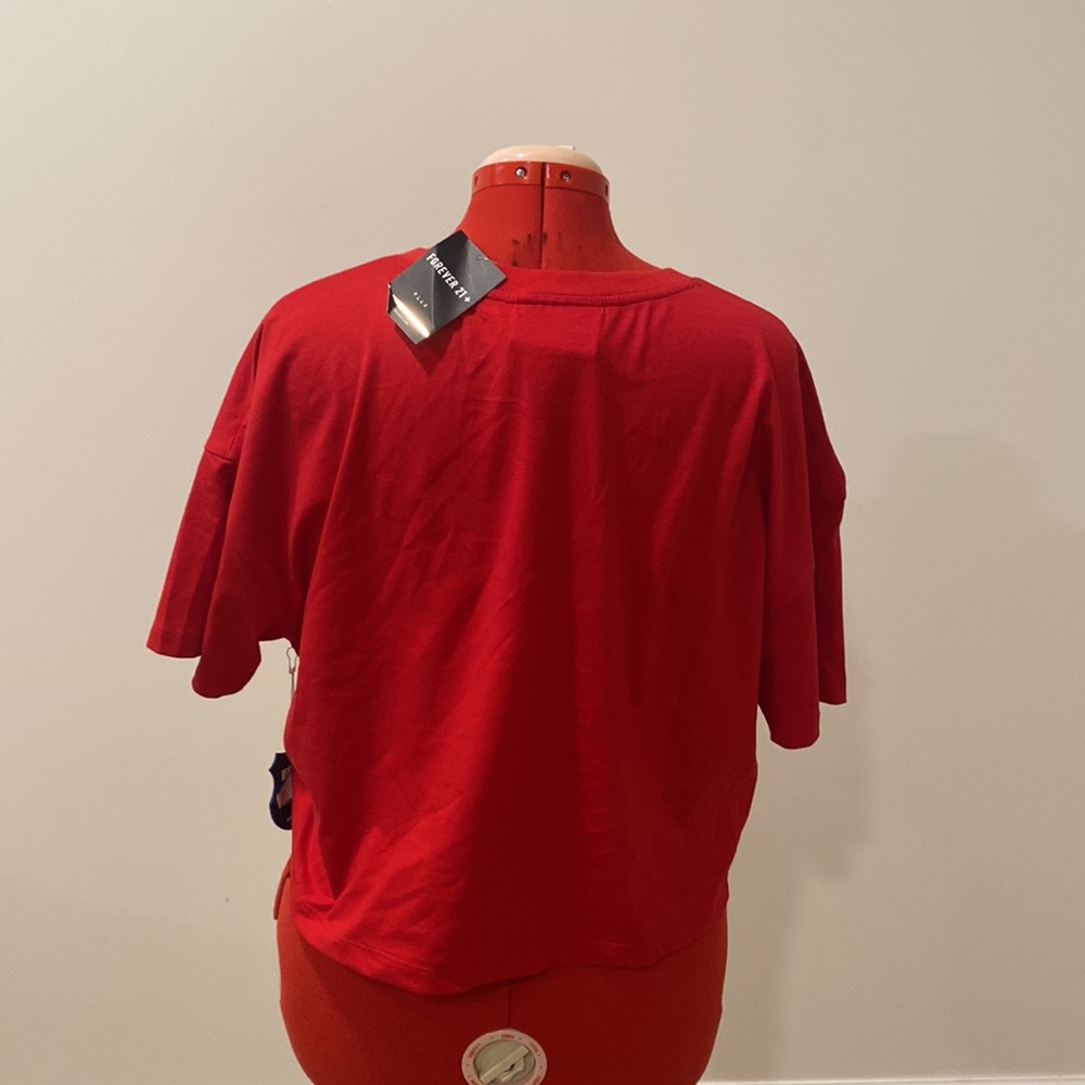 New W/Tags Forver 21..K.Swiss cropped top - Picture 4 of 4